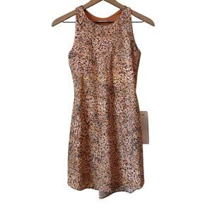 NEW Hoka Mizi Outdoor Dress Terra Print Sz S Activewear Outdoors Stretch UPF 30+